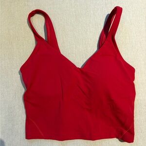 Lululemon Red Align Tank Top